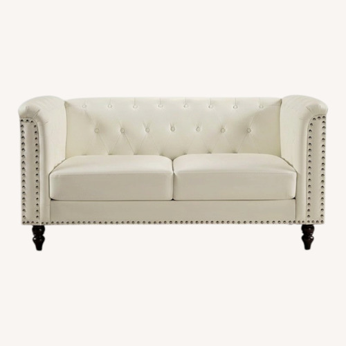 Used Gorney 64.17'' Faux Leather Sofa for sale on AptDeco