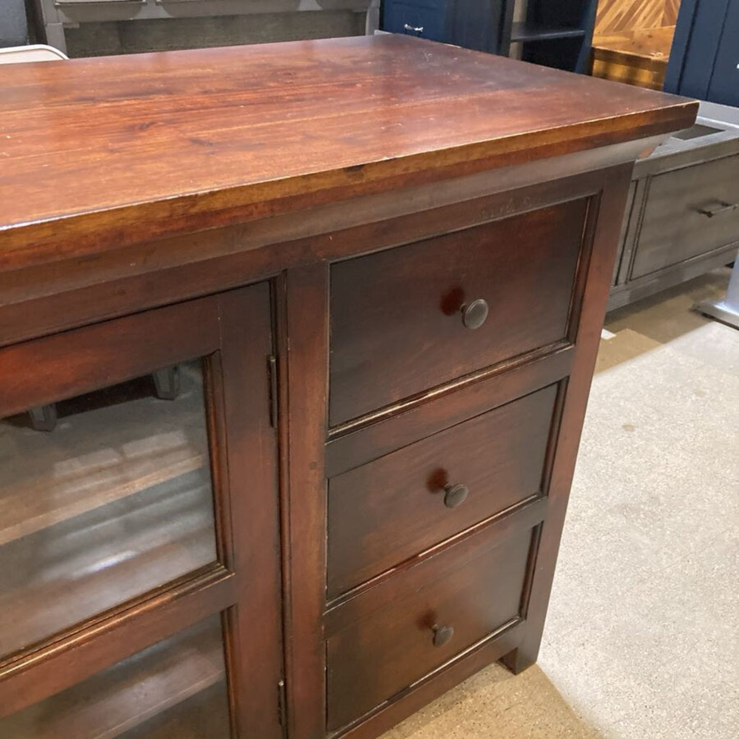 Crate & Barrel Kavari 3-Drawer Media Console - image-5