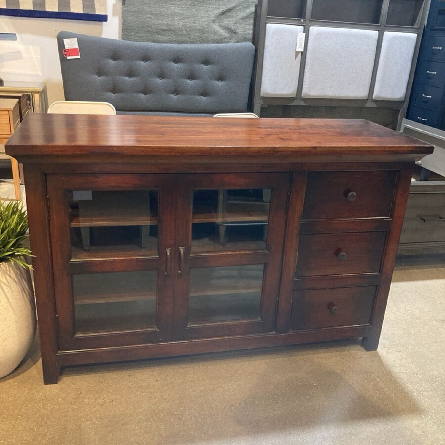 Crate & Barrel Kavari 3-Drawer Media Console - image-3