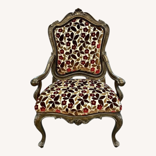 Used French Louis Xv Gilt Armchair for sale on AptDeco