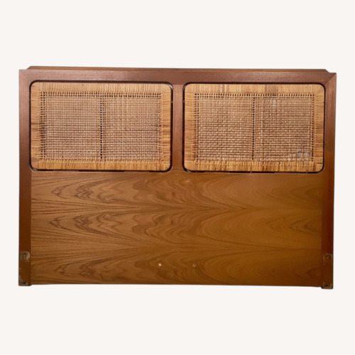 Used Vintag3 Scandinavian Modern Headboard- Full for sale on AptDeco