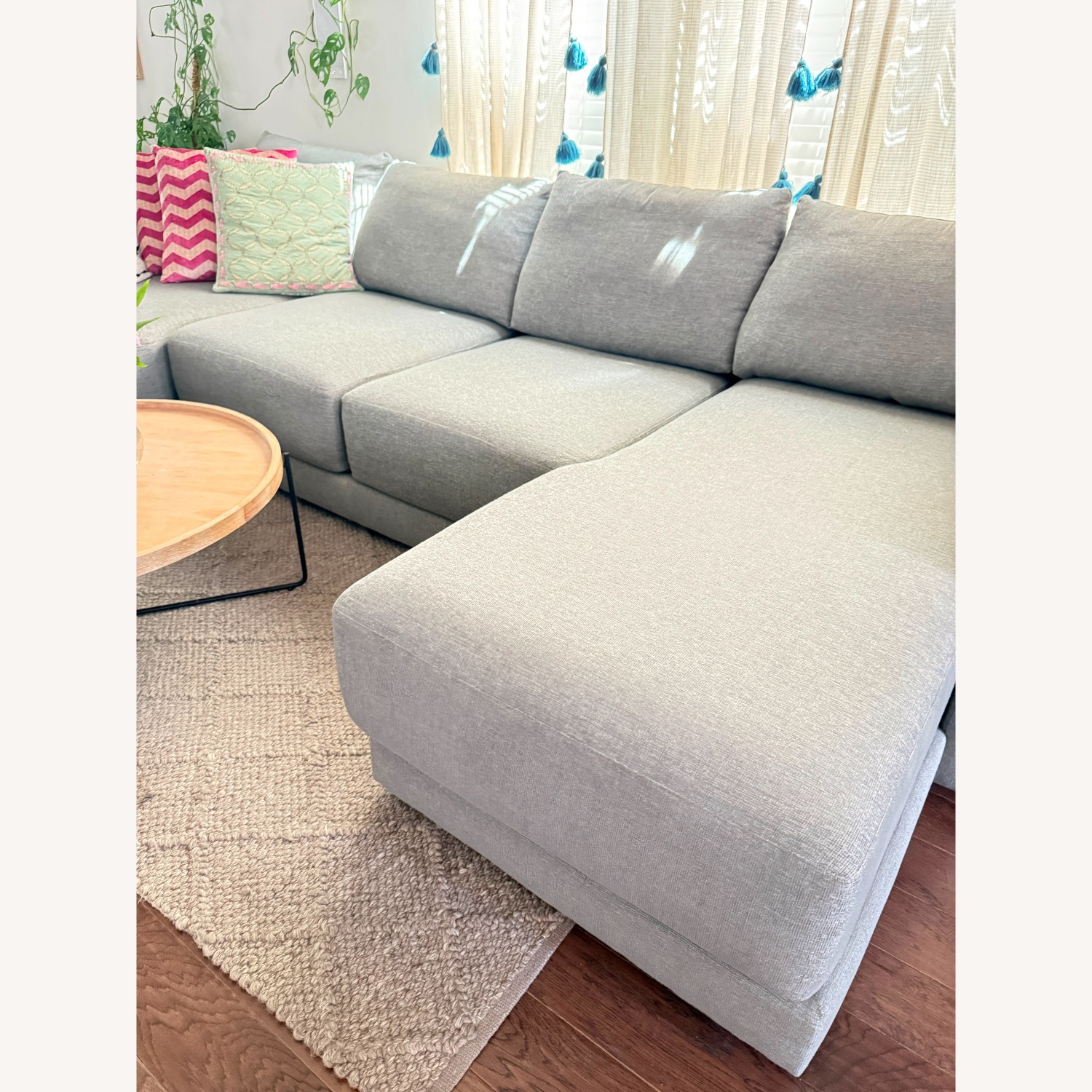 Crate & Barrel Gather Deep 3-Piece U-Shaped Sectional Sofa - image-2