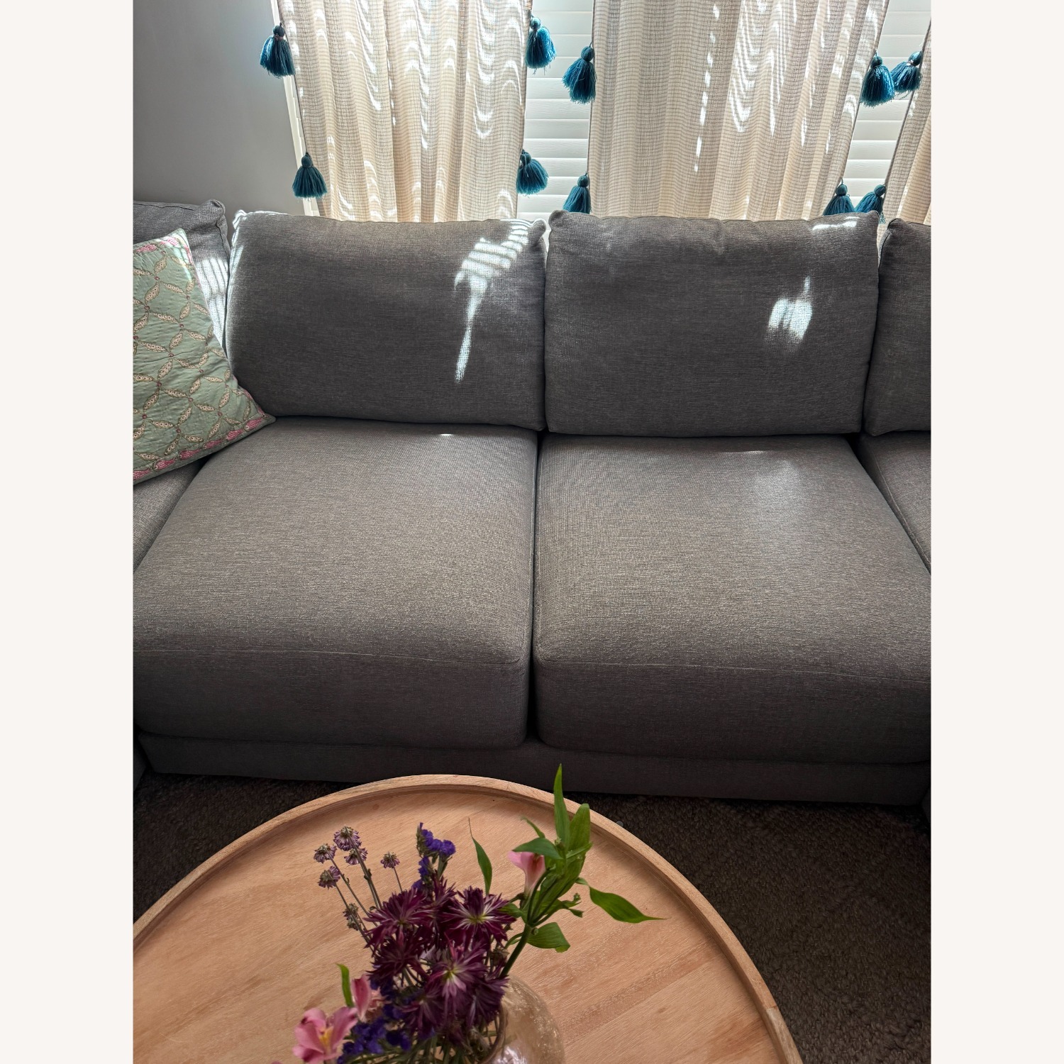 Crate & Barrel Gather Deep 3-Piece U-Shaped Sectional Sofa - image-5