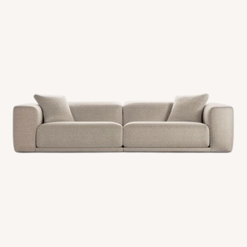 Used Design Within Reach Kelston Natural Fabric 3+ Seater Sofa for sale on AptDeco