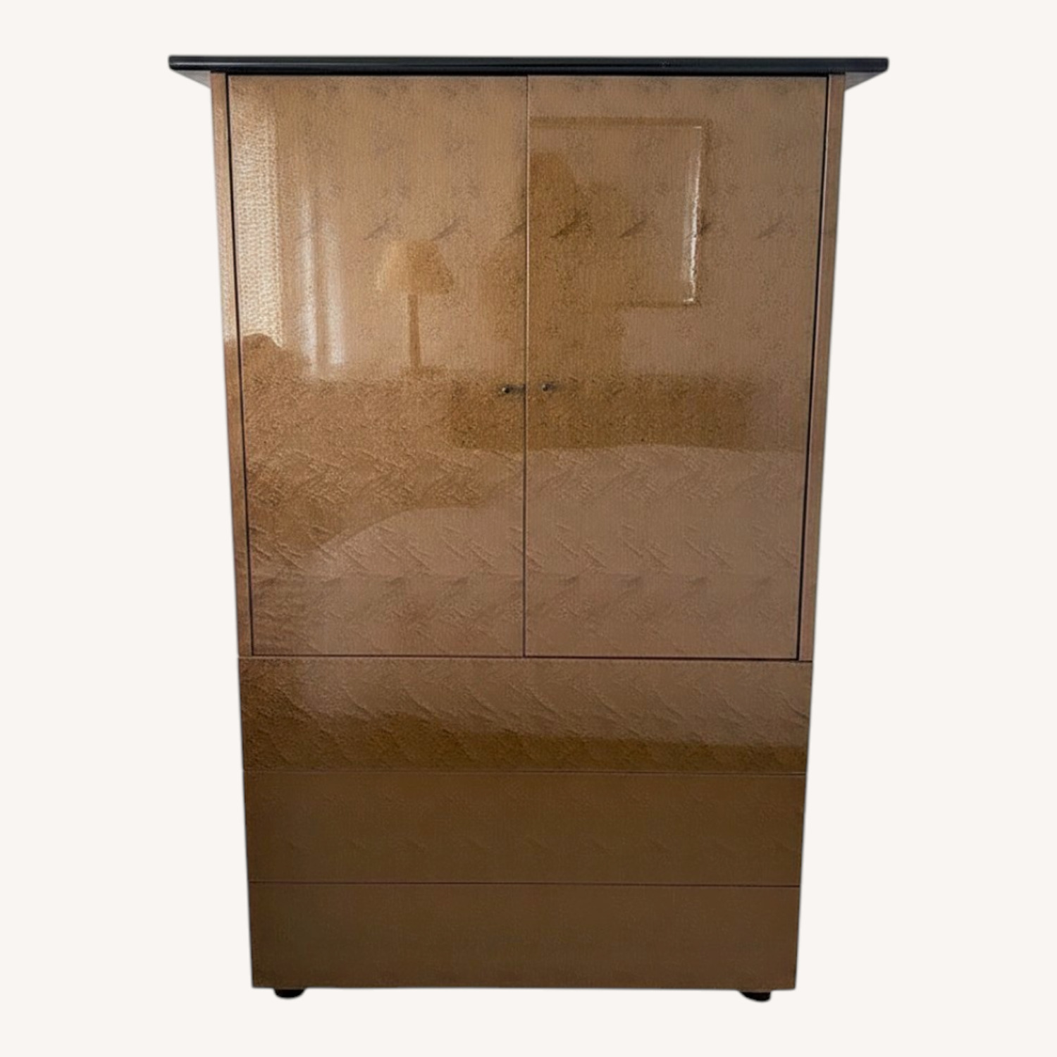 Vintage/Antique Finds Dark Brown Armoire - image-0
