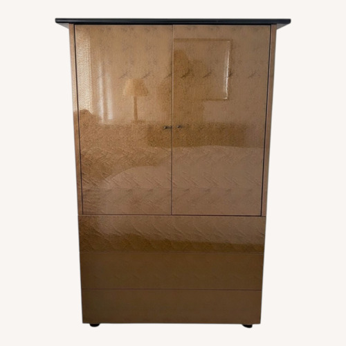 Used Vintage/Antique Finds Dark Brown Armoire for sale on AptDeco