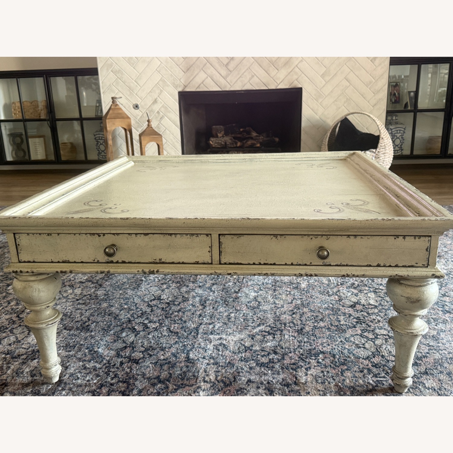 Hooker Furniture Corporation White Coffee Table - image-3