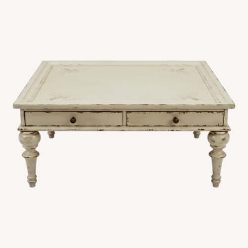 Used Hooker Furniture Corporation White Coffee Table for sale on AptDeco