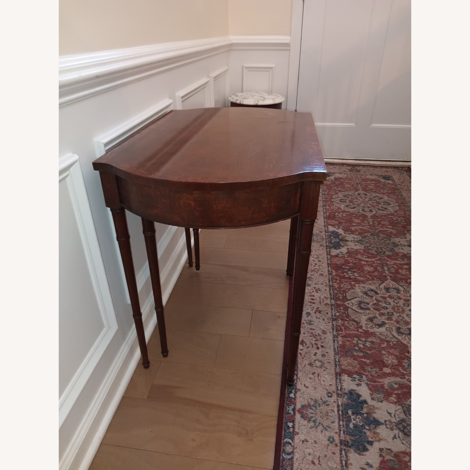 Vintage/Antique Finds Dark Brown Wood Play Table - image-7