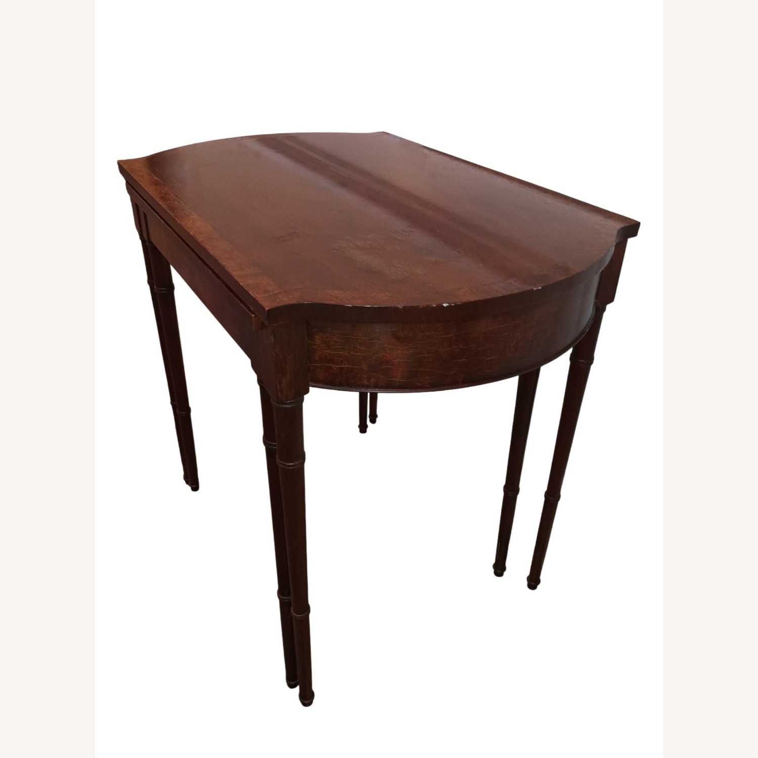Vintage/Antique Finds Dark Brown Wood Play Table - image-11
