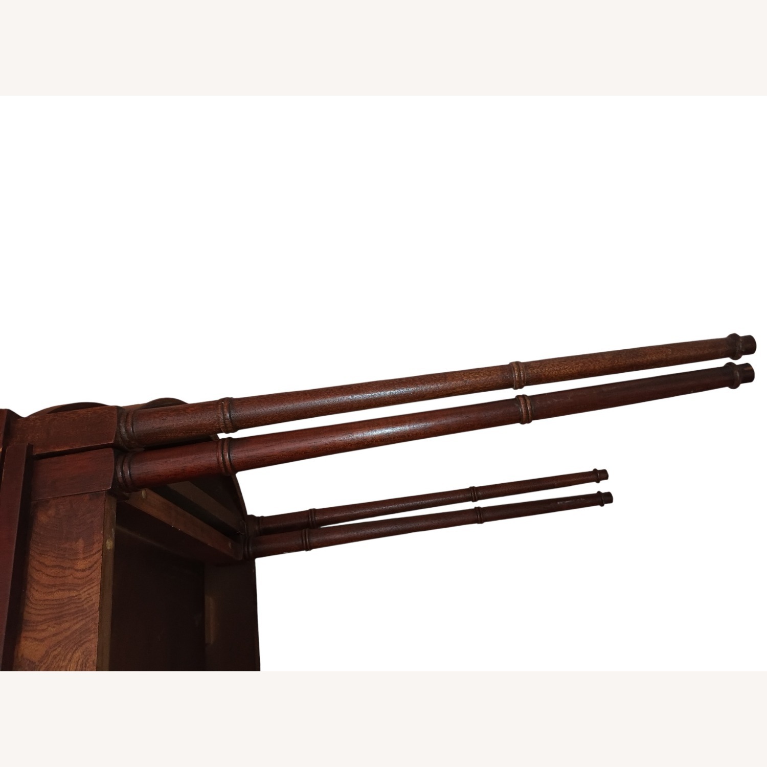 Vintage/Antique Finds Dark Brown Wood Play Table - image-4