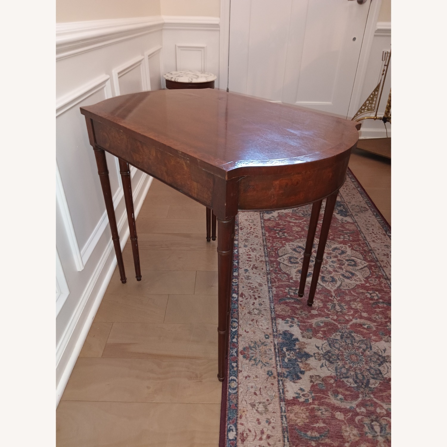 Vintage/Antique Finds Dark Brown Wood Play Table - image-15