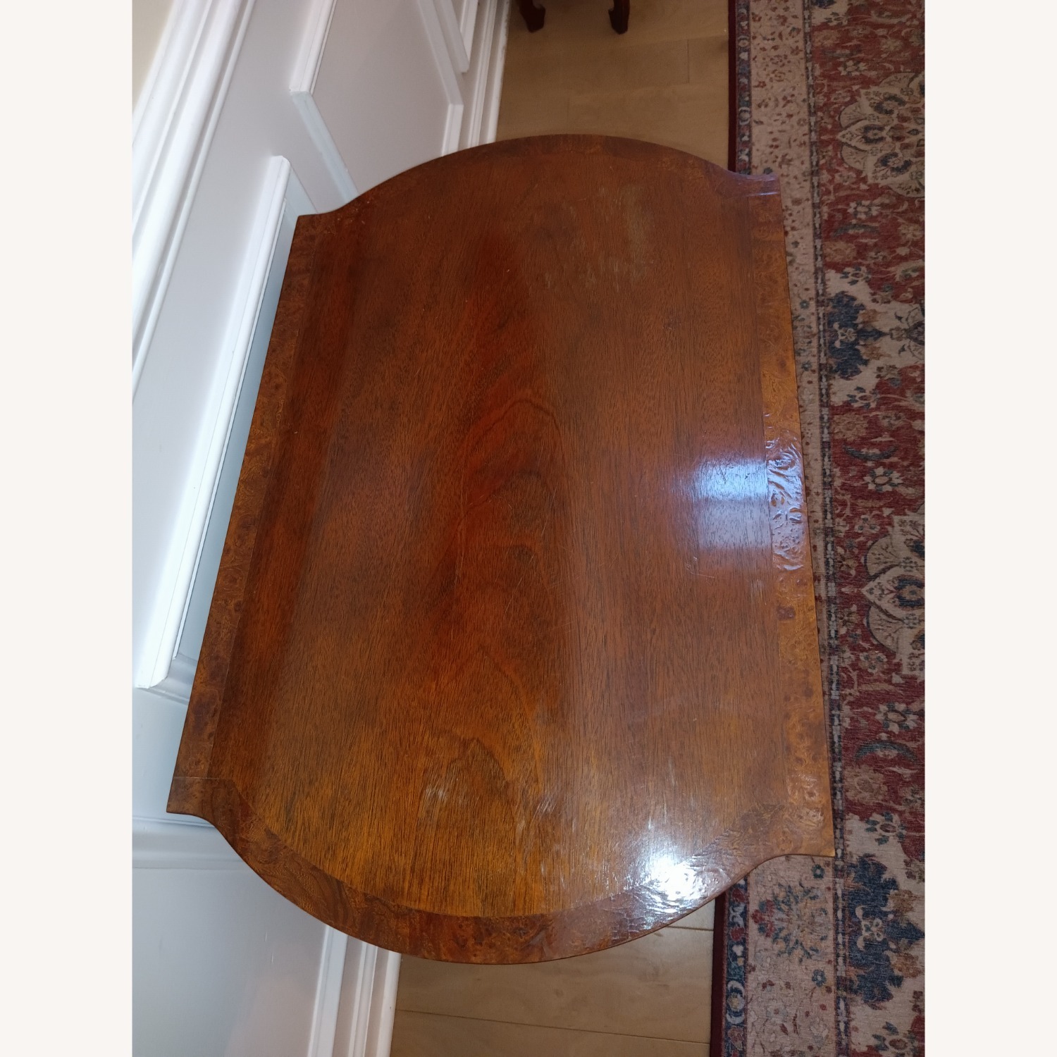 Vintage/Antique Finds Dark Brown Wood Play Table - image-8