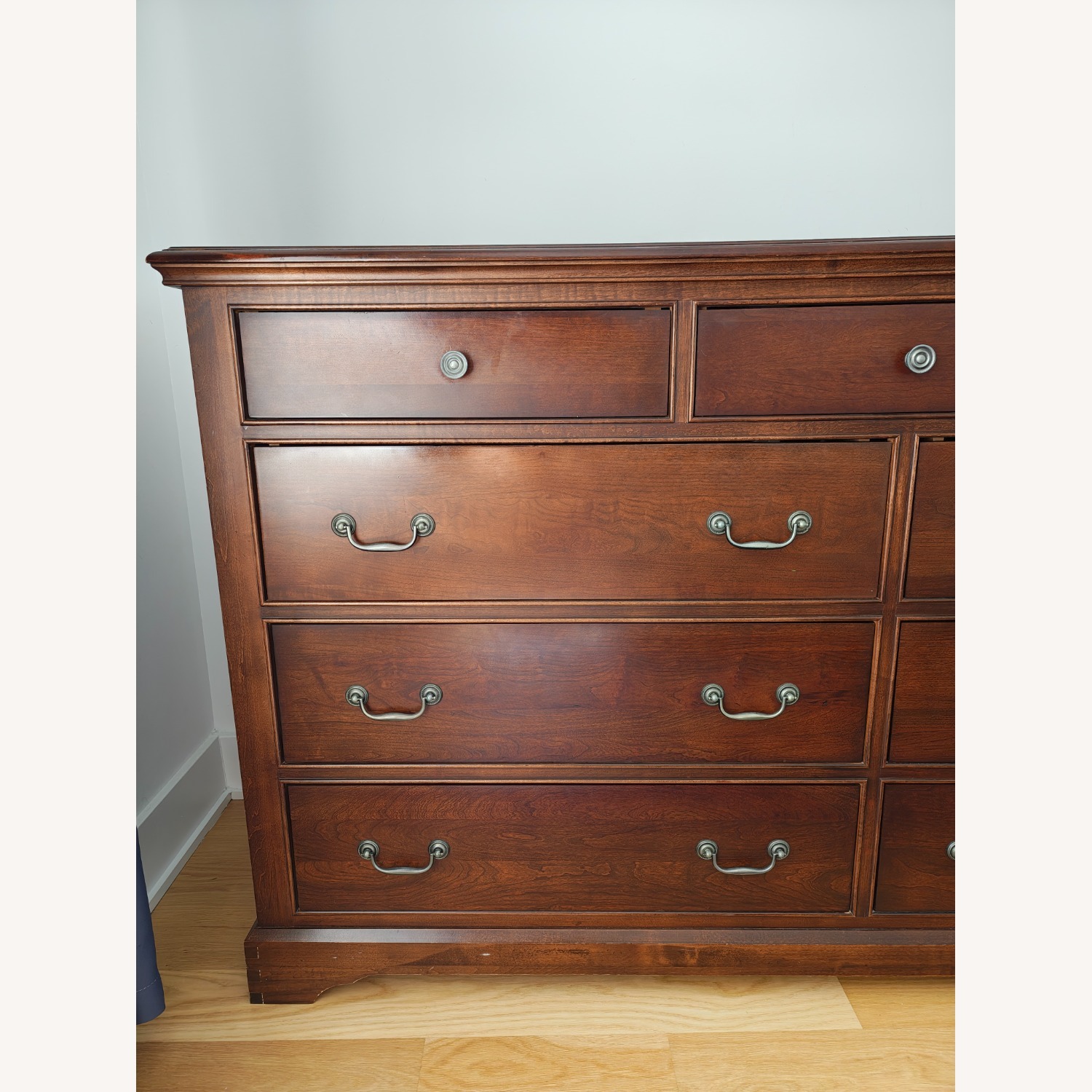 Vintage/Antique Finds Dark Brown Wood Dresser - image-2