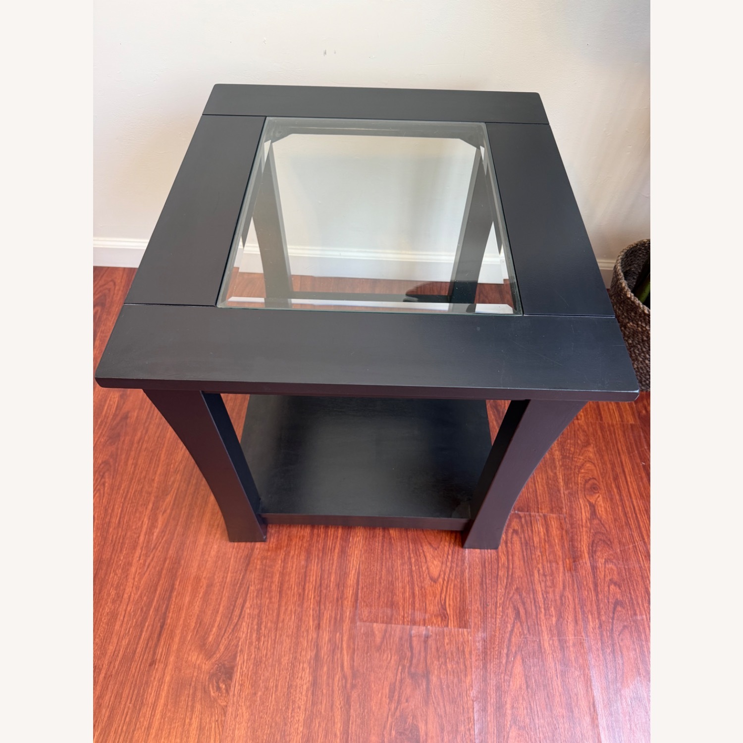Black Modern End Table - image-2