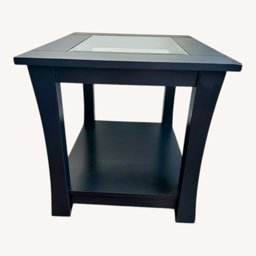 Used Black Modern End Table for sale on AptDeco