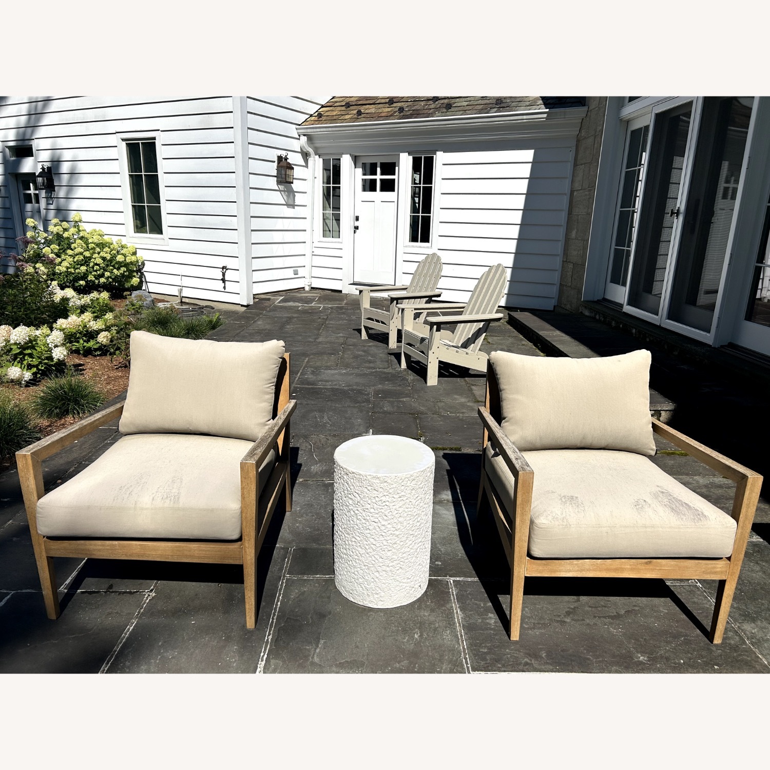 Four Hands Natural Wood Patio Furniture - image-1