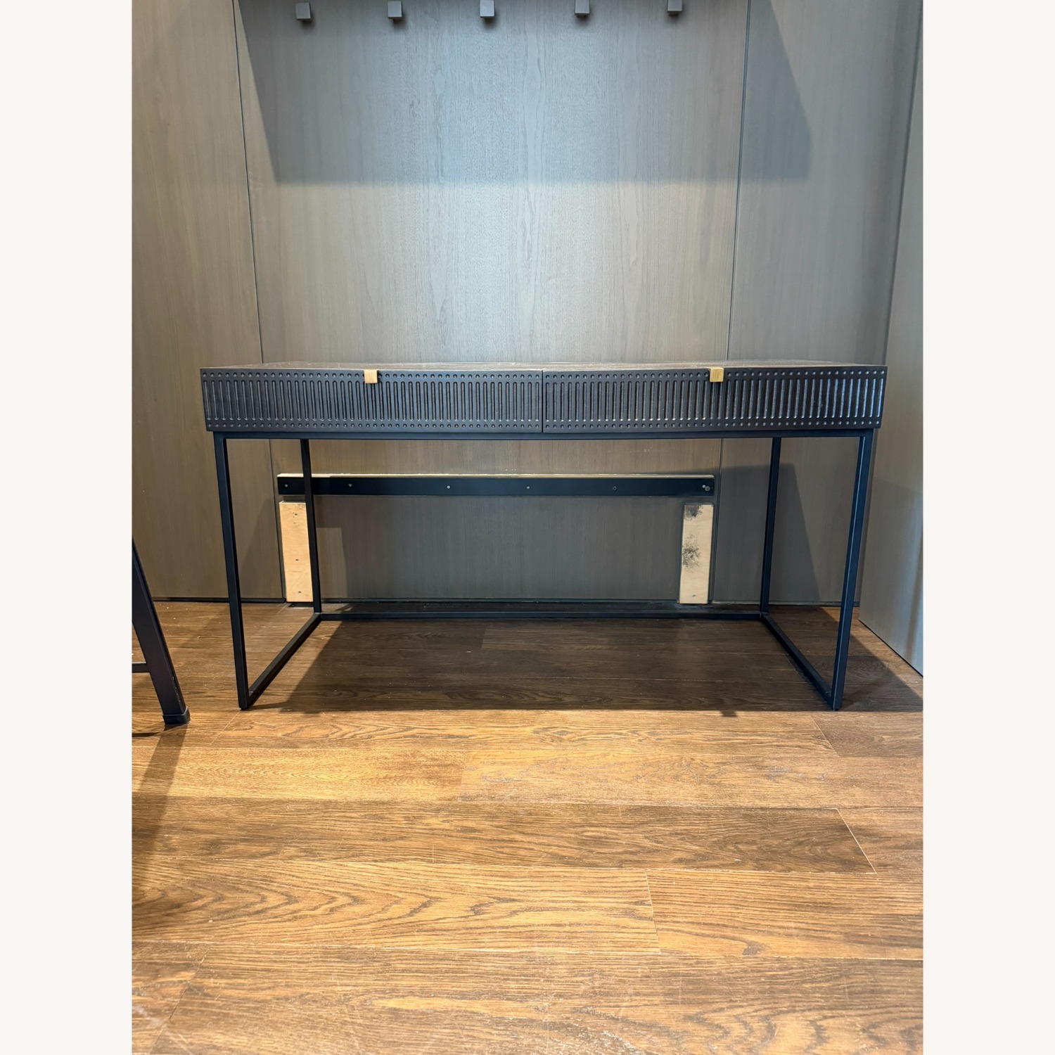 Four Hands Kelby Dark Brown Wood Desk - image-1