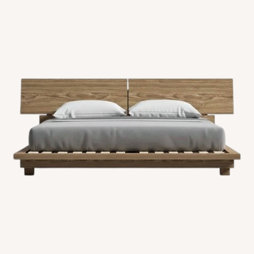 Used Rove Concepts Hunter Bed Queen Walnut Veneer for sale on AptDeco