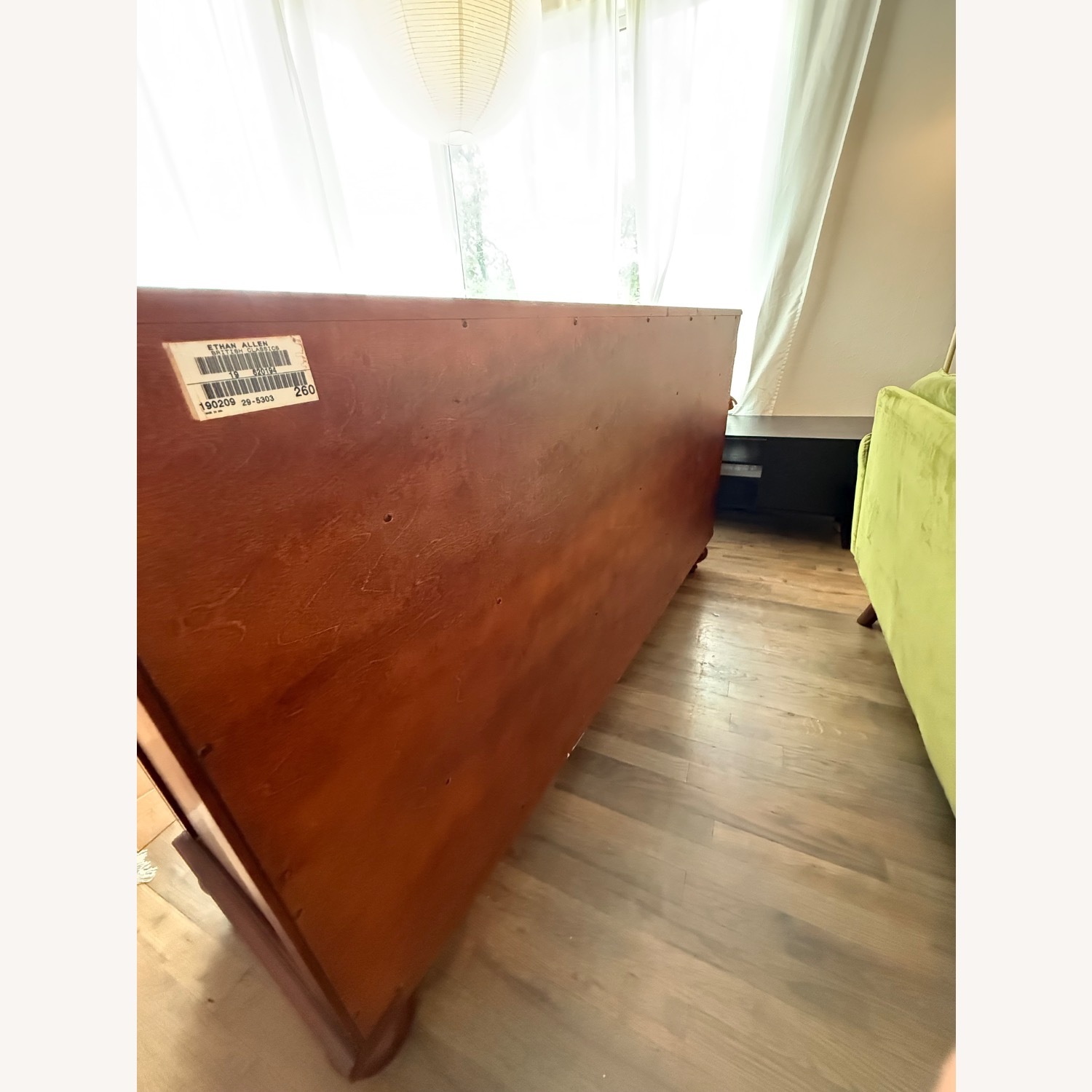 Ethan Allen Marques Dark Brown Wood Dresser - image-4