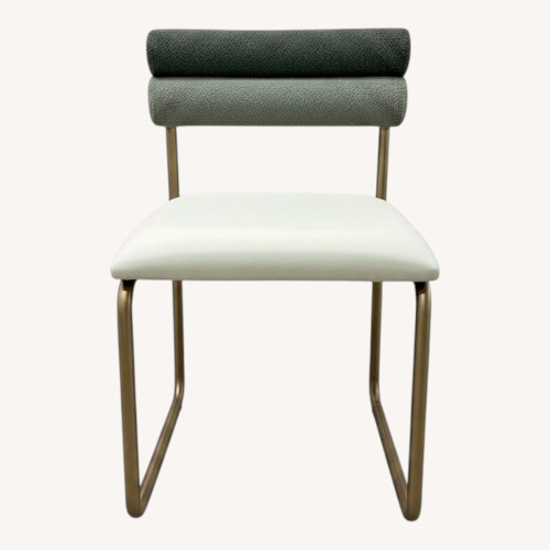 Used Green Fabric Dining Chairs for sale on AptDeco