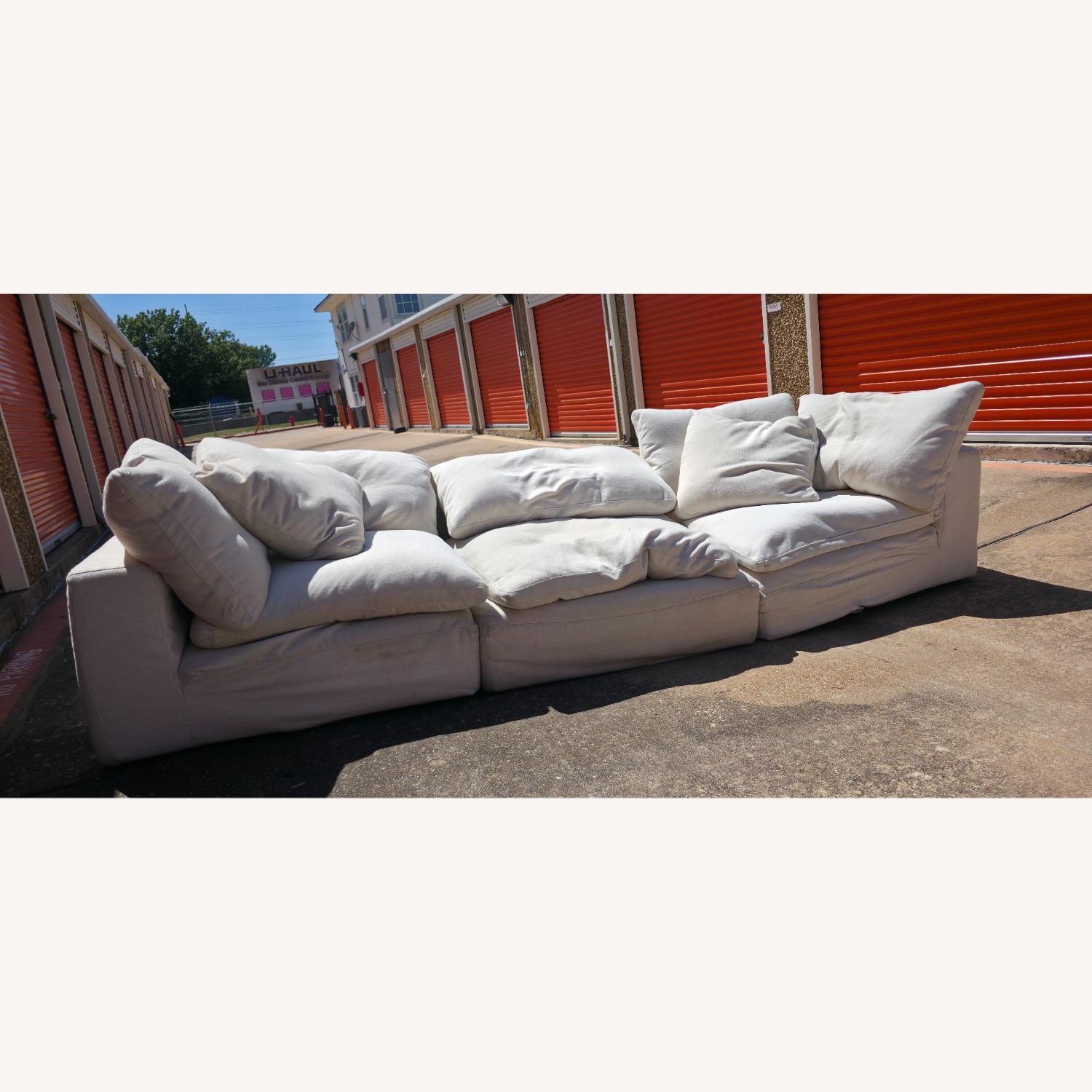 Restoration Hardware Cloud Modular 3-Piece Sofa - image-4