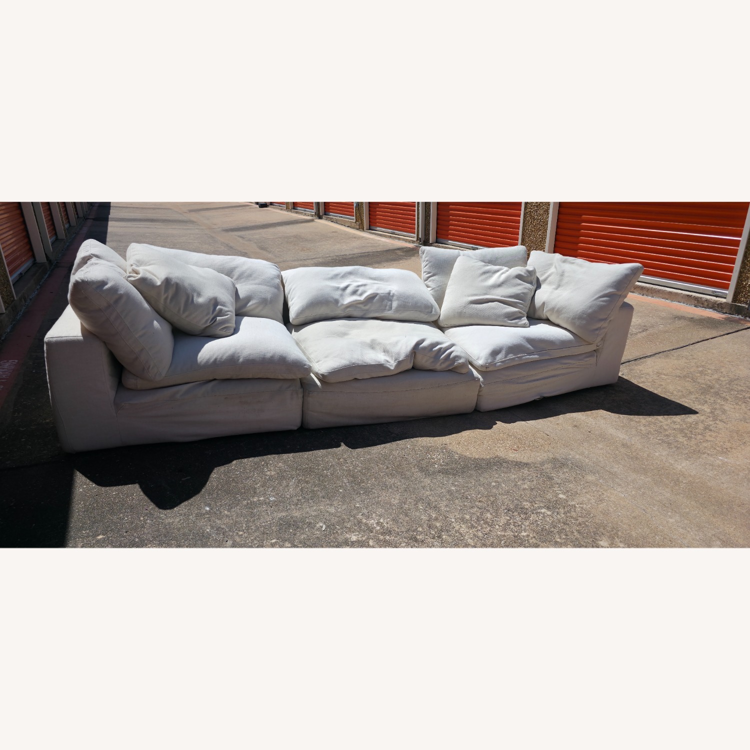 Restoration Hardware Cloud Modular 3-Piece Sofa - image-1