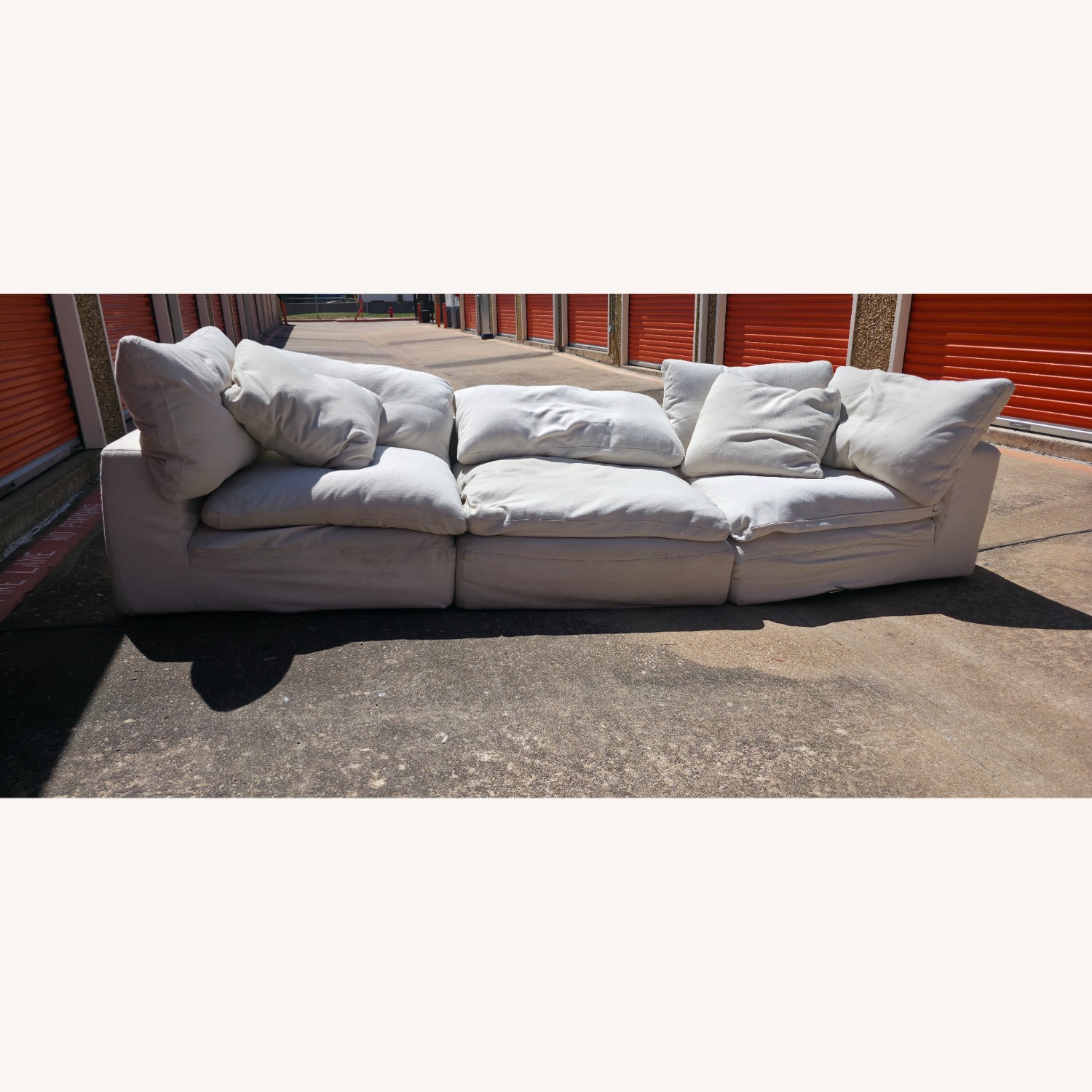 Restoration Hardware Cloud Modular 3-Piece Sofa - image-6