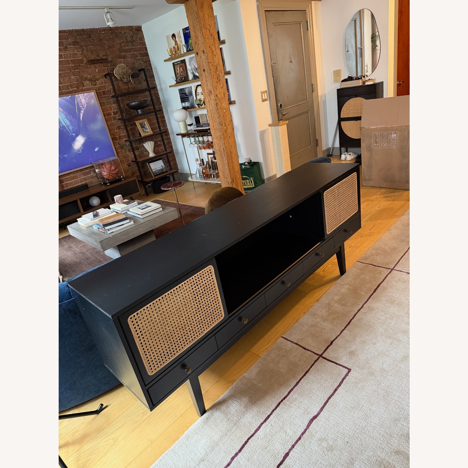 AllModern Gabe Mid-Century Modern 70'' TV Stand - image-2