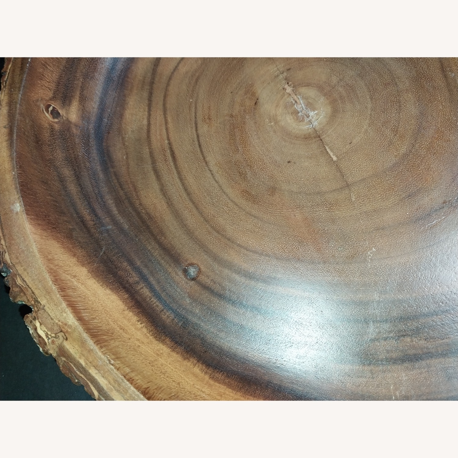 Pottery Barn Acacia Bark Bowl - image-4