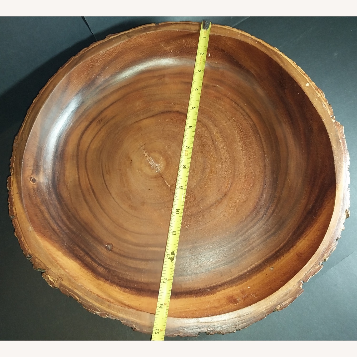 Pottery Barn Acacia Bark Bowl - image-5