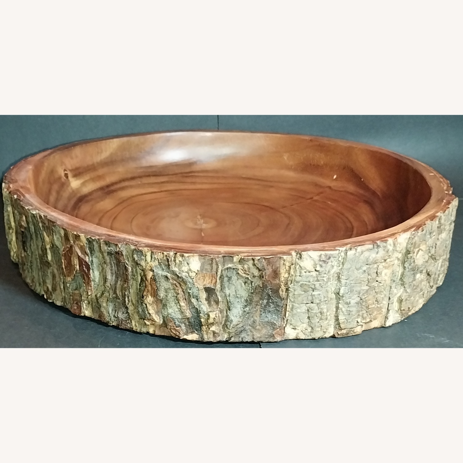 Pottery Barn Acacia Bark Bowl - image-2