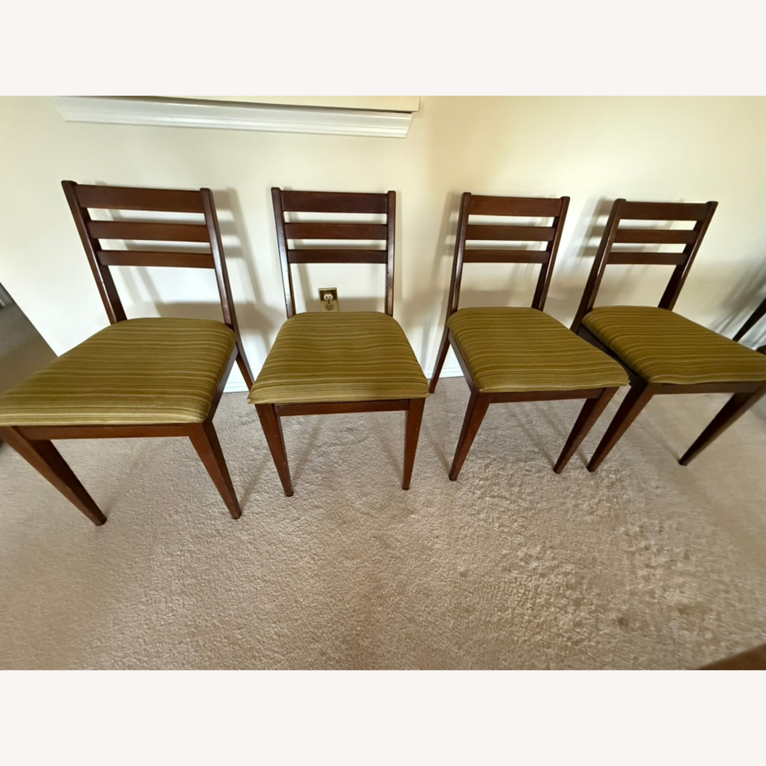 Mid Century Modern Dining Table and Chairs - image-7