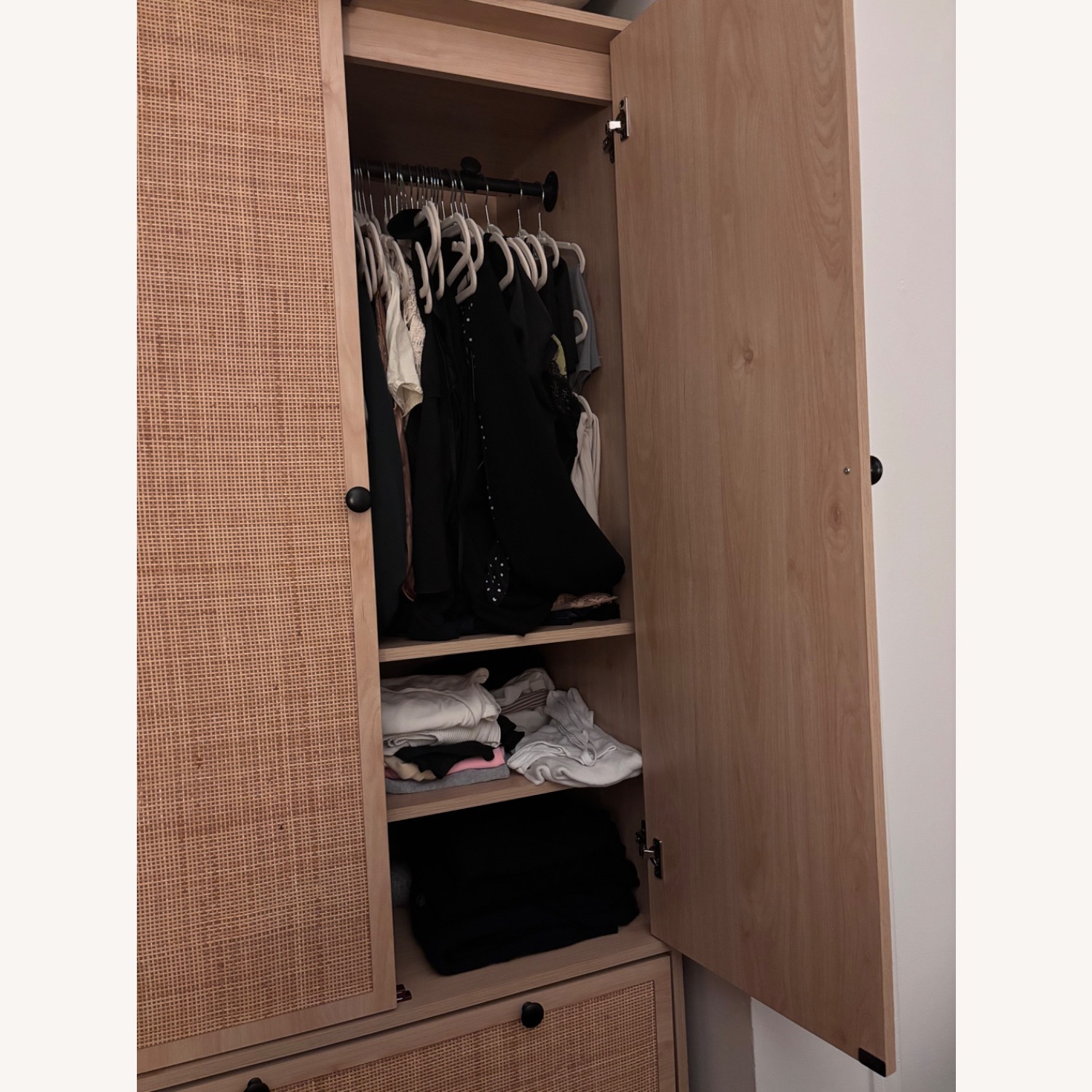 Yechen Natural Rattan Armoire - image-3