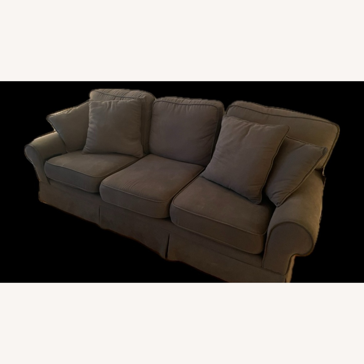 Bob's Discount Furniture Dark Gray 3+ Seater Sofa - image-2