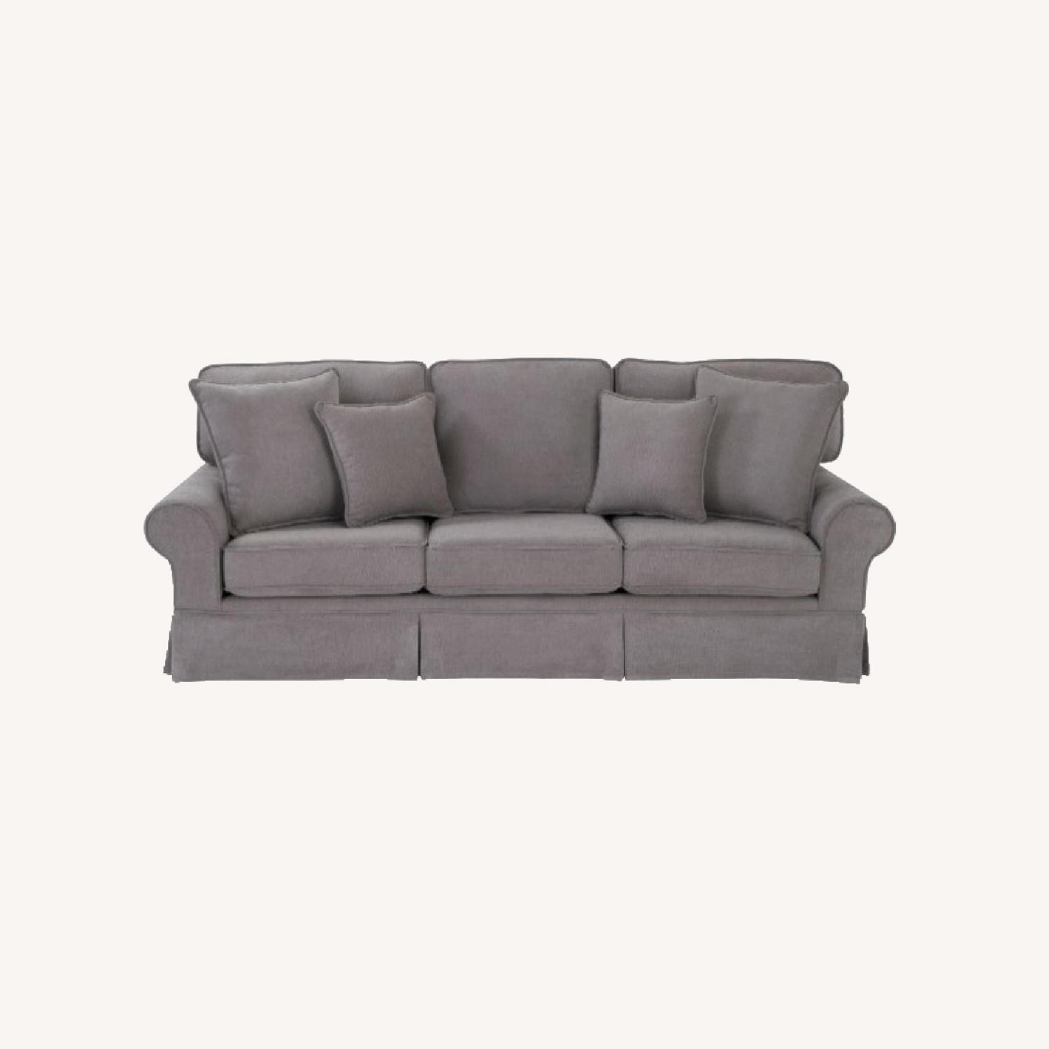 Bob's Discount Furniture Dark Gray 3+ Seater Sofa - image-1