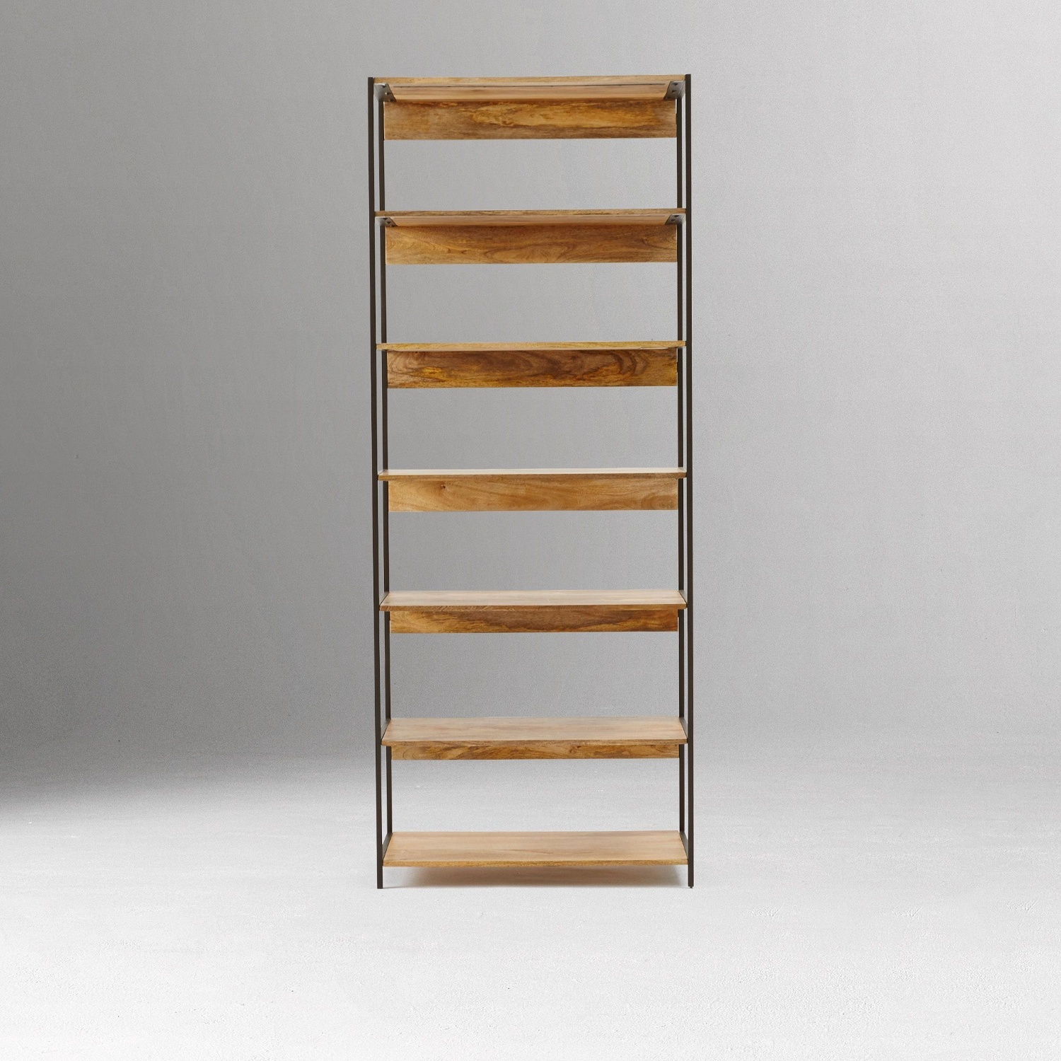 West Elm Industrial Solid Wood Modular Bookshelf (33") - image-4