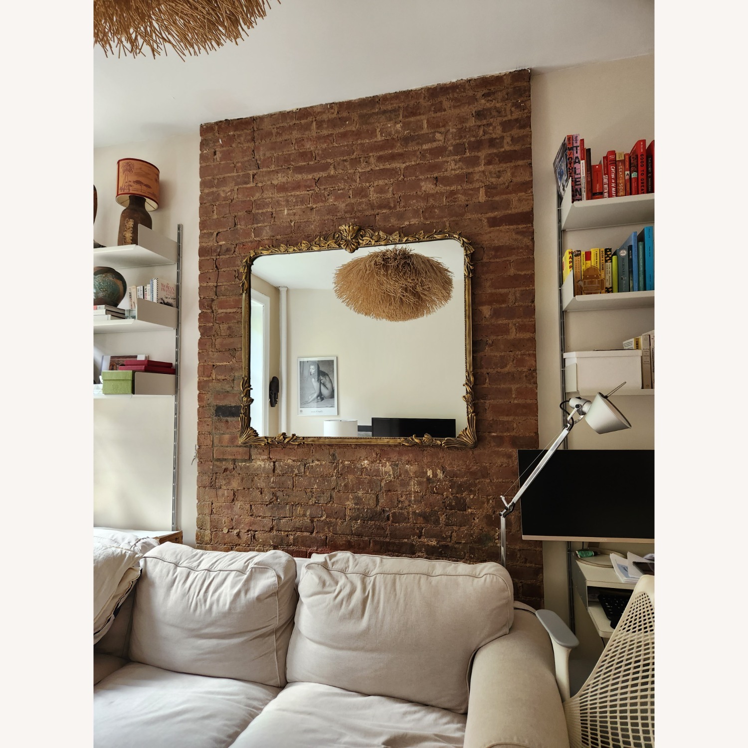 Unique Bamboo Urchin Lamp Shade  - image-9