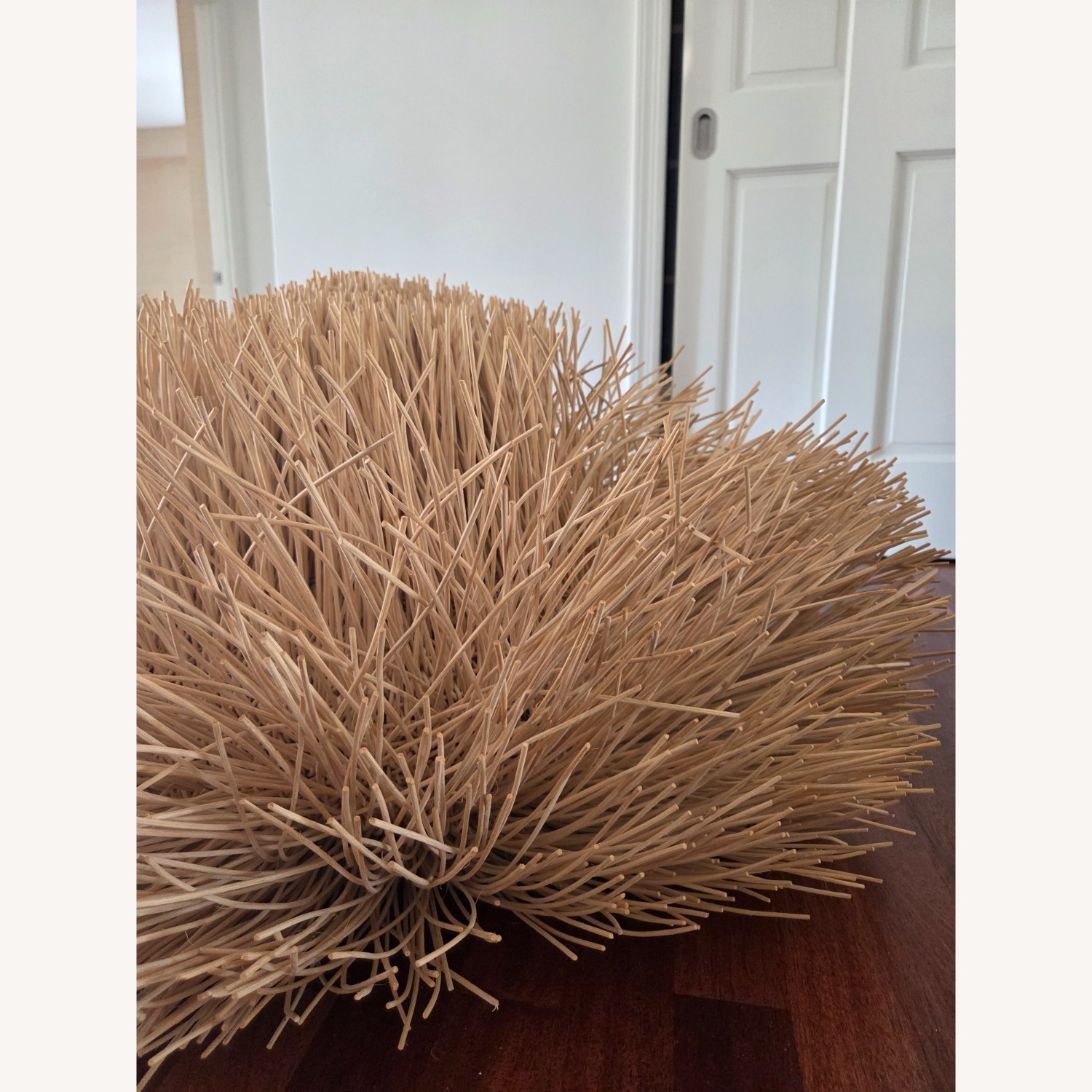 Unique Bamboo Urchin Lamp Shade  - image-3