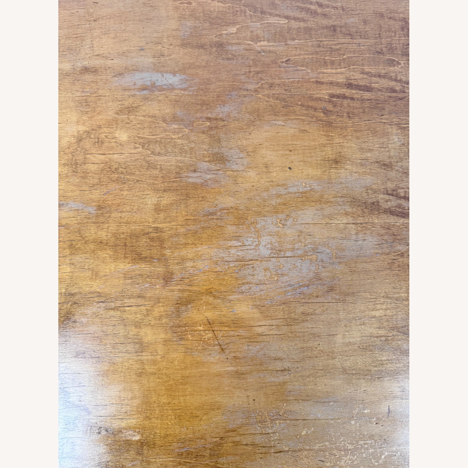 Vintage/Antique Finds Light Brown Wood Desk - image-4