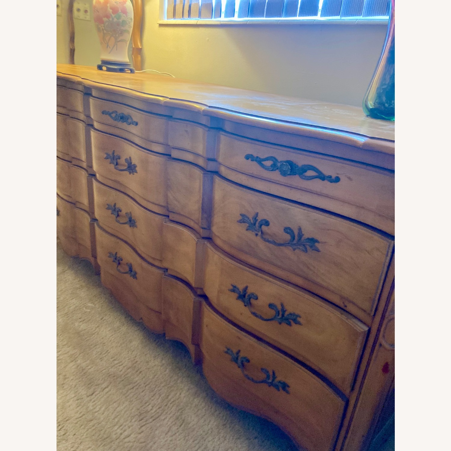 French Provincial 12-door Dresser - image-1