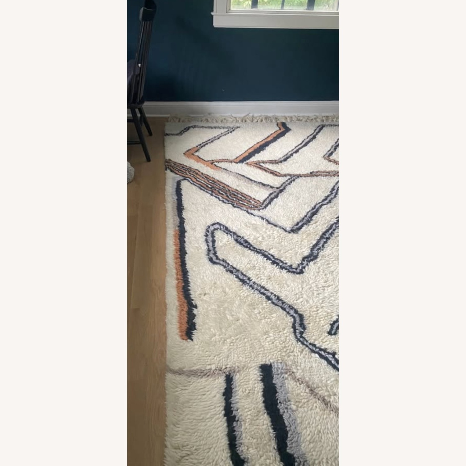West Elm Wanderer Shag Wool Rug 8 x 10 - image-3