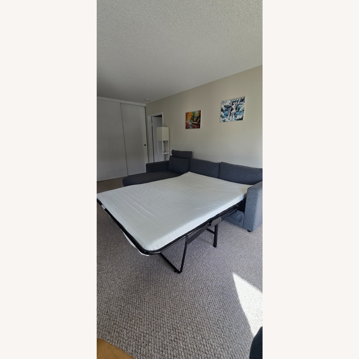 IKEA VIMLE Sleeper Sofa with Chair Section - image-4