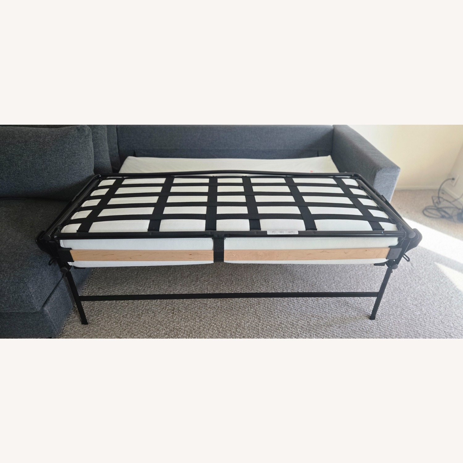 IKEA VIMLE Sleeper Sofa with Chair Section - image-5