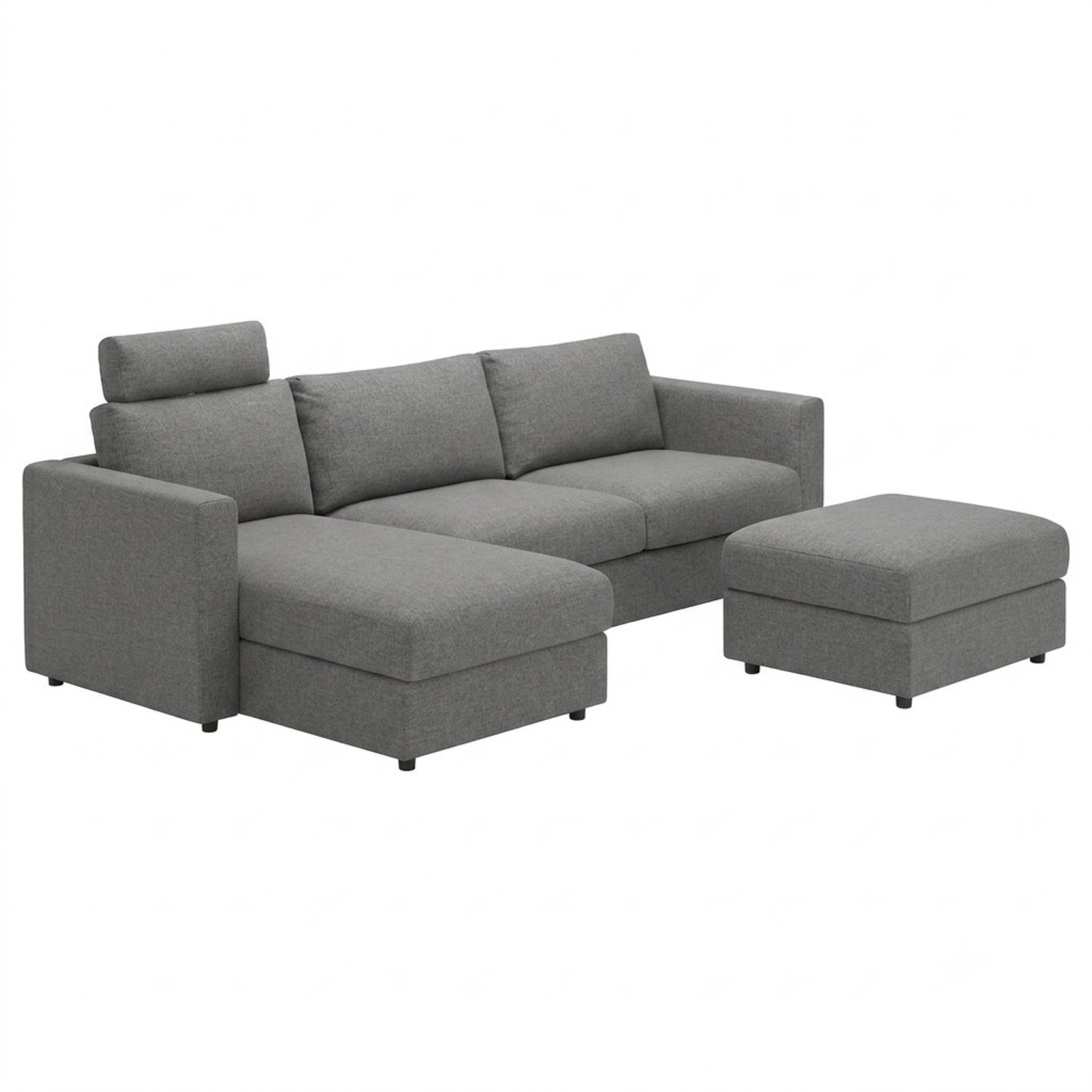 IKEA VIMLE Sleeper Sofa with Chair Section - image-12
