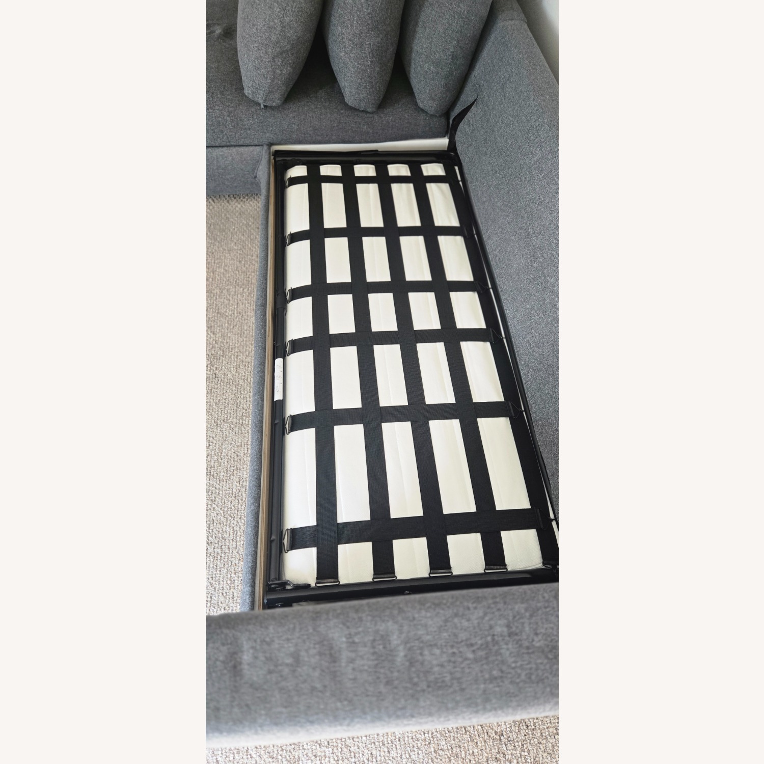 IKEA VIMLE Sleeper Sofa with Chair Section - image-7