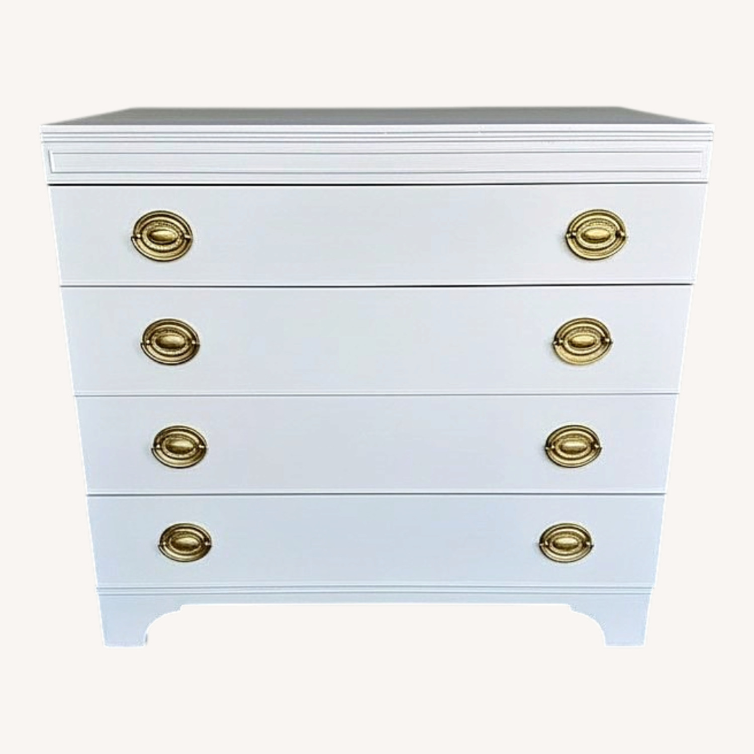 Vermont Furniture White Wood Dresser - image-11
