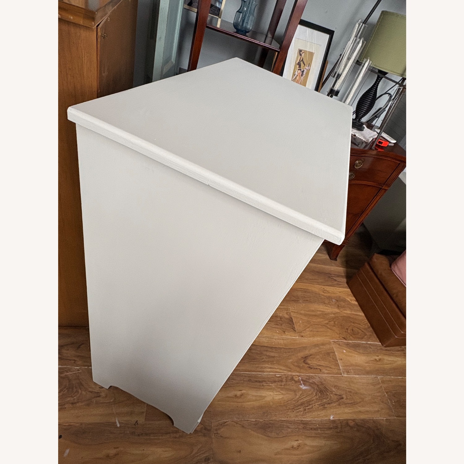 Vermont Furniture White Wood Dresser - image-10
