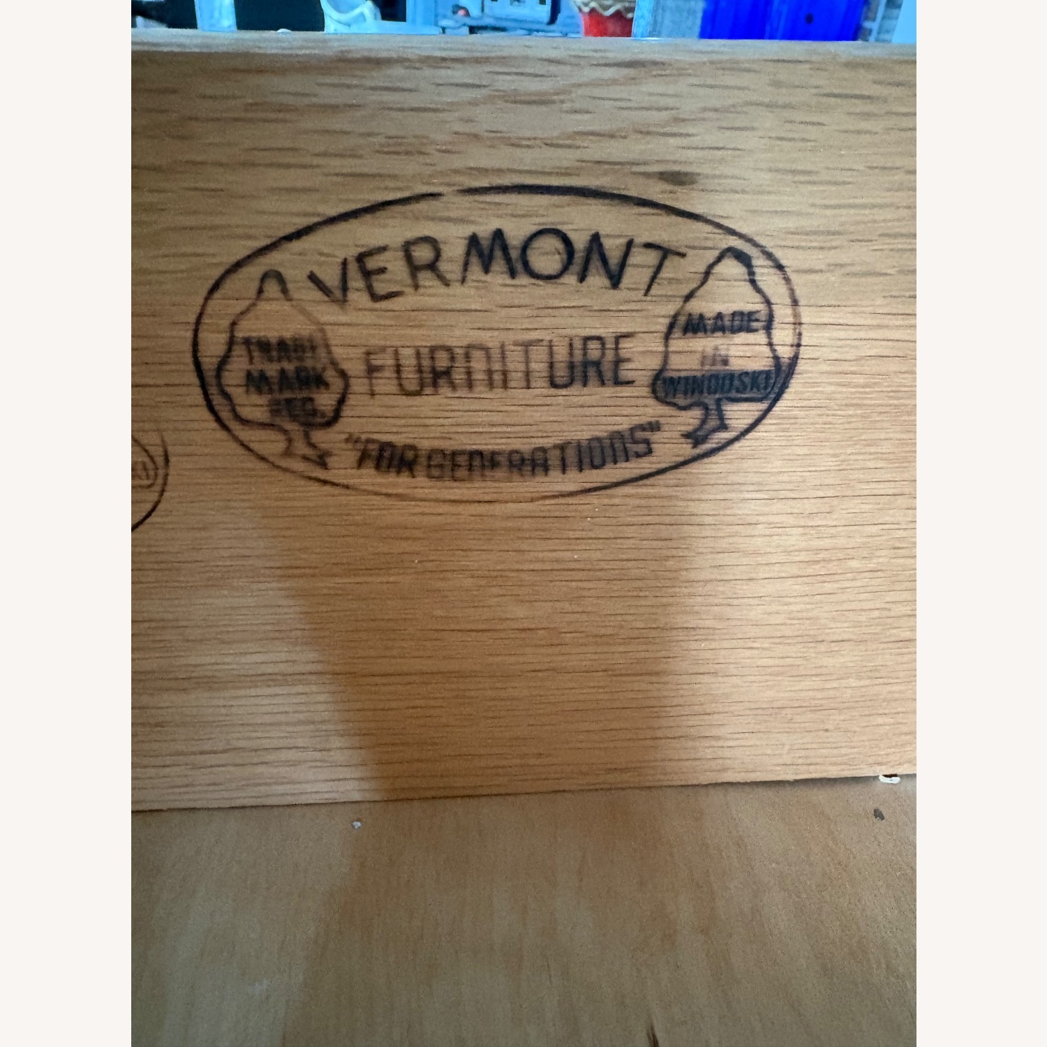 Vermont Furniture White Wood Dresser - image-11