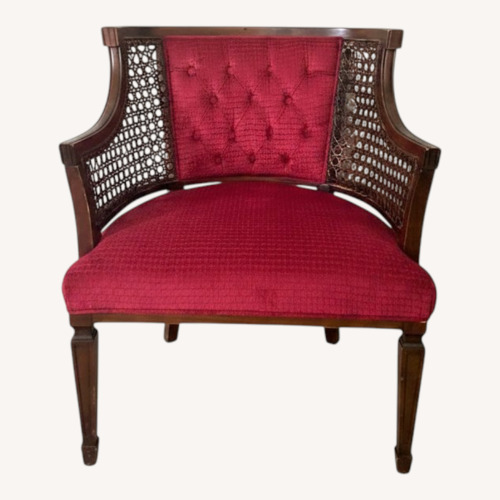 Used Red Vintage Accent Chairs for sale on AptDeco